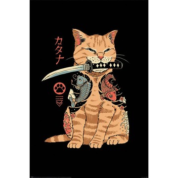 【VINCENT TRINIDAD 】CATANA 極道貓海報