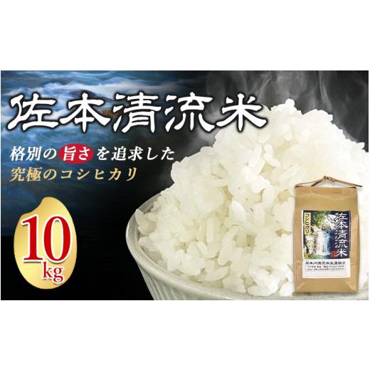 ふるさと納税 和歌山県 すさみ町 佐本川の清流で育てた 「 佐本清流米（コシヒカリ） 」 10kg