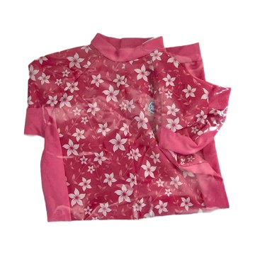 Splash About UV All in One 嬰兒抗UV連身泳衣 (80%尼龍 20%彈性纖維)  6~12個月  粉紅色