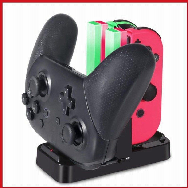 ジョイコン Kingtop Joy Con Pro コントローラー 充電 スタンド ニンテンドー スイッチ 3way充電可能 プロコン 指示led 通販 Lineポイント最大0 5 Get Lineショッピング