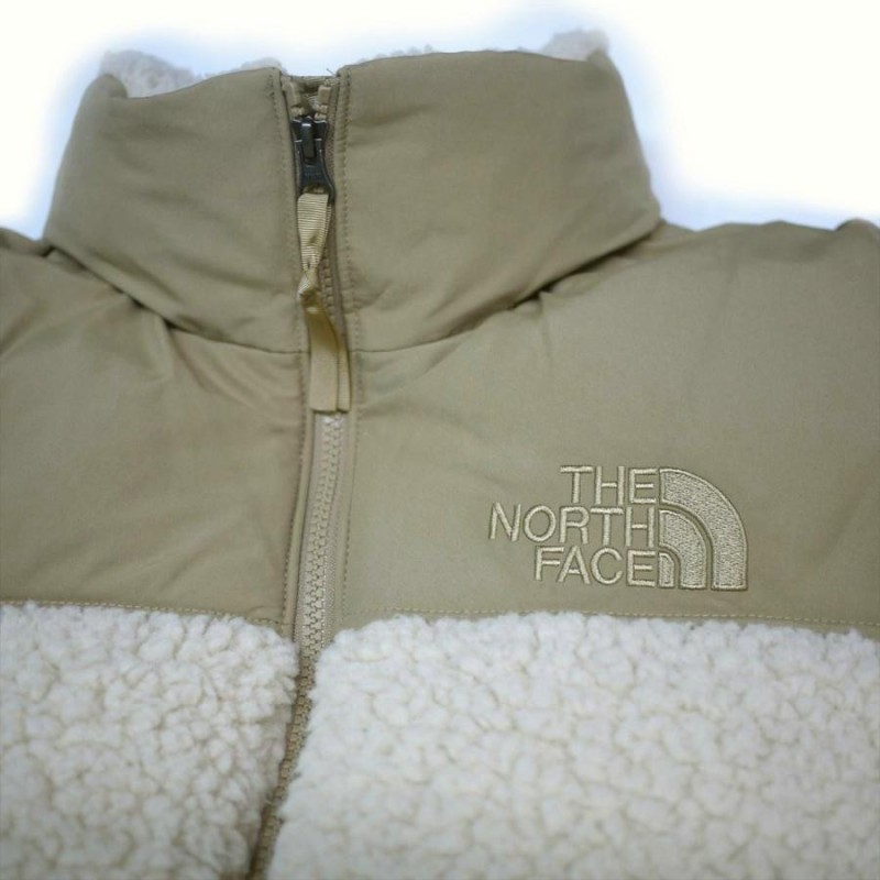 USモデル ザ・ノースフェイス ユニセックス シェルパ ヌプシ ダウンジャケット(ベージュ系) ボア THE NORTH FACE UNISEX  Sherpa Nuptse Jacket 日本未発売 | LINEブランドカタログ