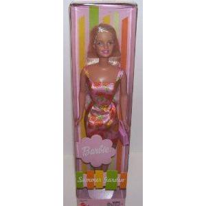 Summer Garden Barbie(バービー) Doll in Orange and Pink Flowered