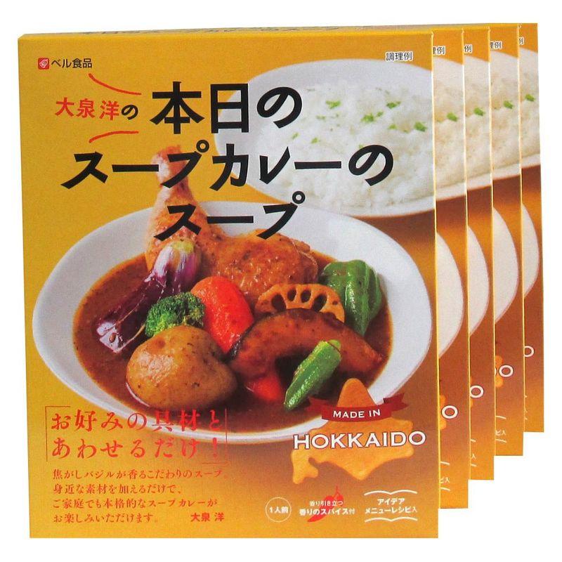 カレー レトルトカレー 大泉洋の本日のスープカレーのスープ 5食 セット アイデアレシピ付き 具材なし