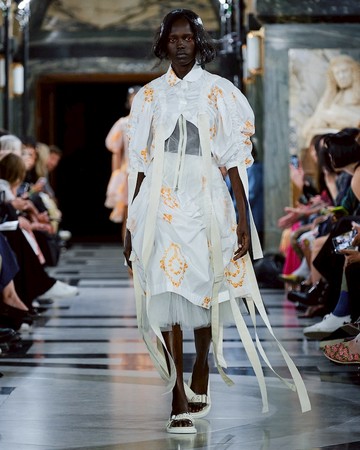 Simone Rocha Leather slides