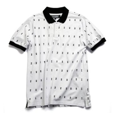 IZZVATI POLO衫-黑/白