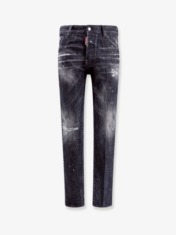 Washed-out trouser with destroyed effect - DSQUARED2 - gender_Man