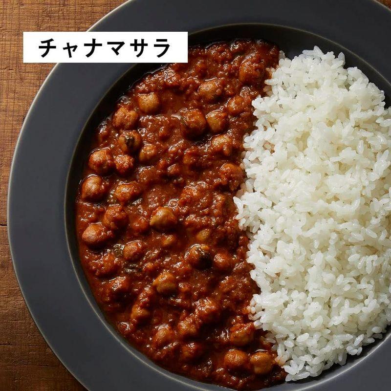 にしきや 野菜カレー5種セット (野菜ゴロゴロカレー×1、パラックパニール×1、チャナマサラ×1、コザンブ×1、ベイガンティルマサラ×1)