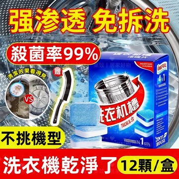 隔日到貨🍋深層洗衣機清潔錠 洗衣機泡騰片 洗衣機去污劑 洗洗衣機 發泡錠 泡騰塊 洗衣機清潔錠 除污垢 清潔錠 清潔片