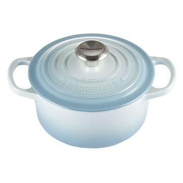 LE CREUSET 圓鐵鍋  16cm  海岸藍  1個