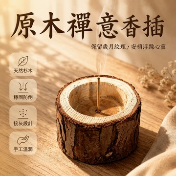 桃園出貨✨ 杉木香插盤 實木線香座 手工圓形茶道具 茶道專用香爐底座 通用尺寸防灰落