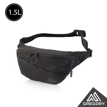 Gregory 官方旗艦 1.5 AL輕量腰包 聚焦黑