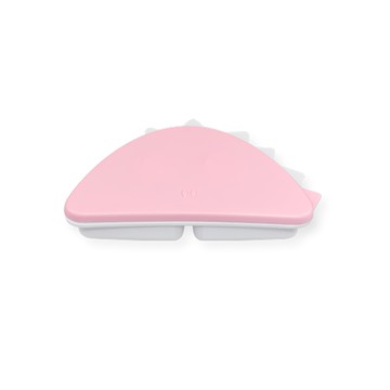 monee 恐龍造型餐盒  草莓粉  1個