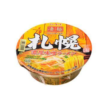 ニュータッチ 凄麺札幌濃厚味噌ラーメン 162g x 12個