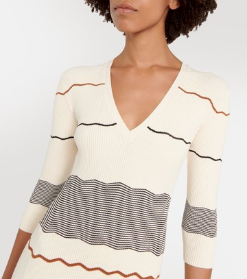 Proenza Schouler Striped midi dress