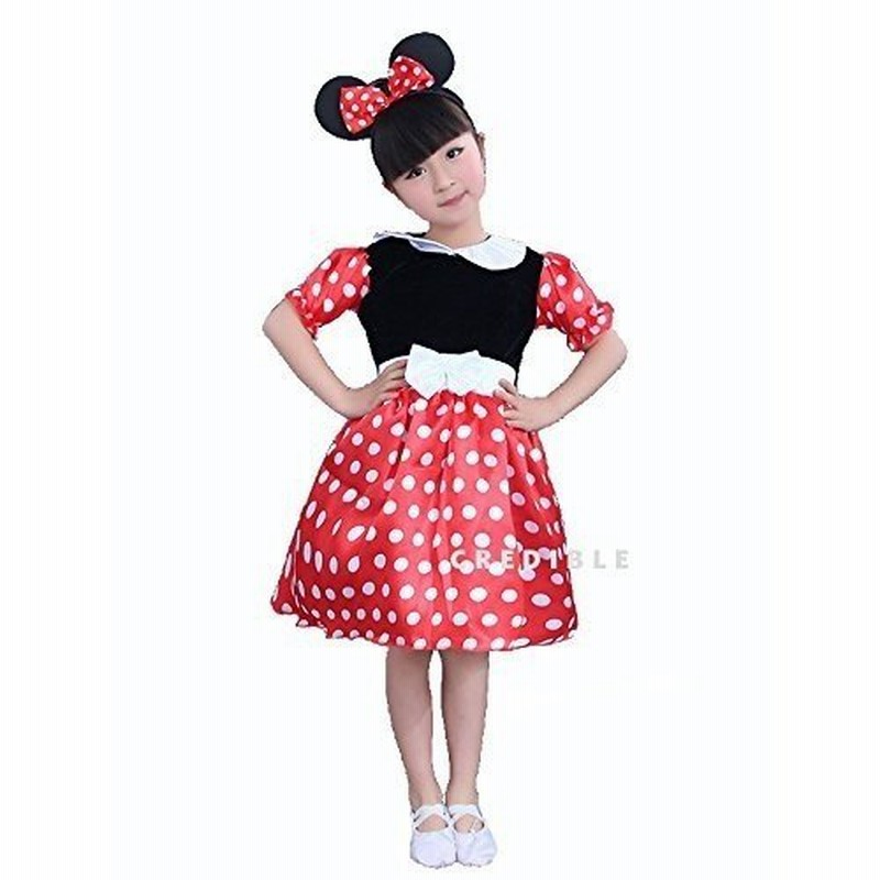 ディズニー ミニー Minnie キッズ 子供用 コスチューム 90 100 110 1 130 Cm Credible 通販 Lineポイント最大0 5 Get Lineショッピング