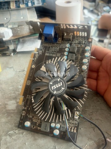 微星 HD6750 1G D5 PCIE 獨立 6P 供電 台式機顯卡 測試好【三和電腦配件店】