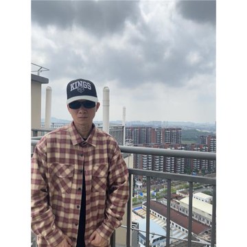 重磅定織面料90年代復古大碼長袖寬松Oversize街舞old school襯衫