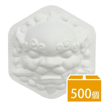 六角獅頭 空白面具 /一件500個入(促50) DIY 紙面具 兒童彩繪面具 風獅爺 劍獅 風獅爺擺飾 白色面具 紙漿面具 精【APP滿額下單4%點數(單一帳號最高1000點)】7/31止