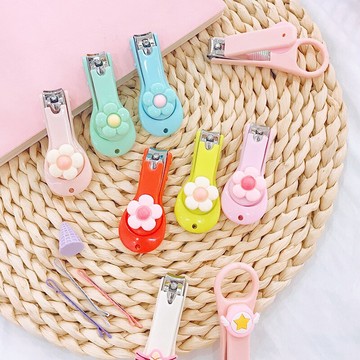 卡通可愛不銹鋼指甲鉗便攜指甲剪成人剪指甲美甲指甲刀剪指刀單個