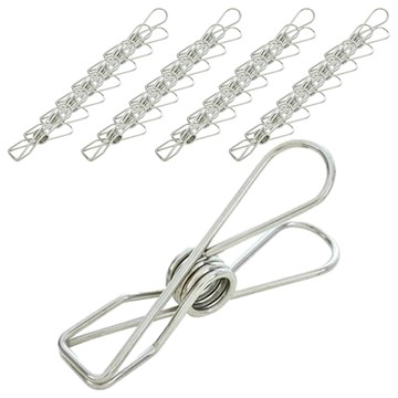 不鏽鋼曬衣夾 30個  1組