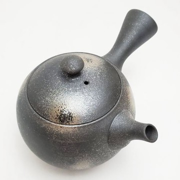 現貨 日本製 常滑燒 陶瓷 碳化點茶壺｜陶瓷泡茶壺 茶壺 泡茶壺 陶壺 瓷壺 花茶壺 茶具 小茶壺 日本茶壺 日本進口