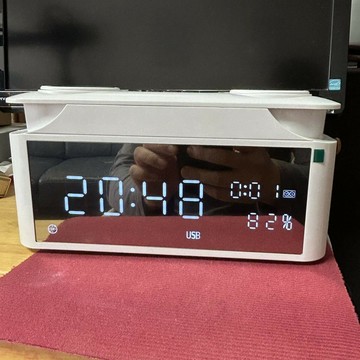 藍牙音響 大屏LED藍牙音響發燒音質多功能定時關機鬧鐘USB重低音 最低價 快速出貨