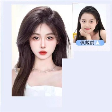 【米蘭精品】現貨+預購 全真髮髮片透氣假髮片輕量免打理隱形增髮量假髮-高顱頂自然遮白髮女假髮4款74lf4