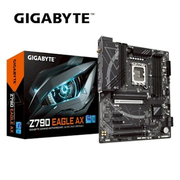 技嘉 Z790 EAGLE AX 主機板+Intel Core i7-14700F 20核/28緒