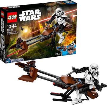 LEGO 樂高 星球大戰 斯基特衝鋒隊 & Spader Band 75532