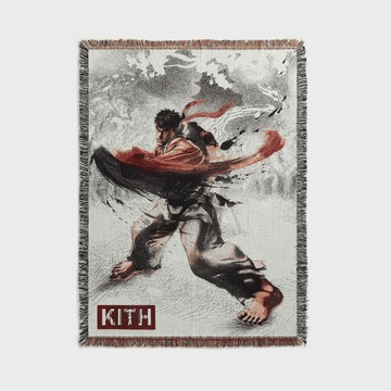 AirRoom正品現貨 2025AW KITH Capcom Blanket 快打旋風 龍 卡普空 沙發 毛毯 地毯