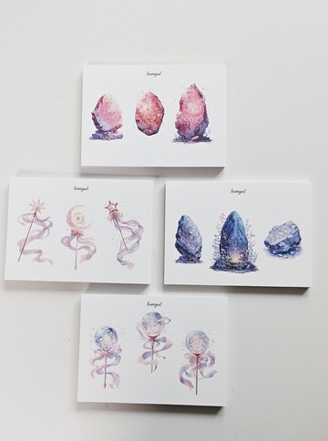 永恆符文水晶貼紙組