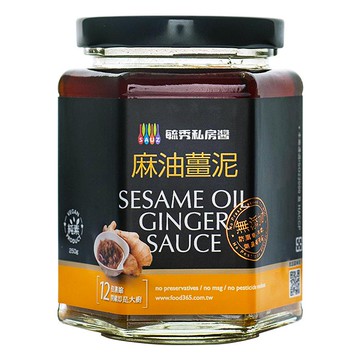 毓秀私房醬麻油薑泥   eslite誠品