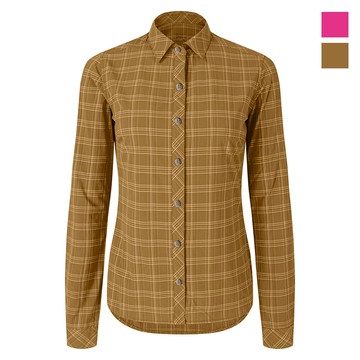 【義大利MONTURA】女 Camelia 彈性透氣長袖襯衫