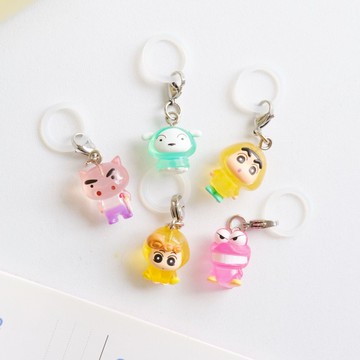 《蠟筆小新》＼這是我的小新！／｜🇯🇵果凍角色公仔吊飾 全套5款 扭蛋組