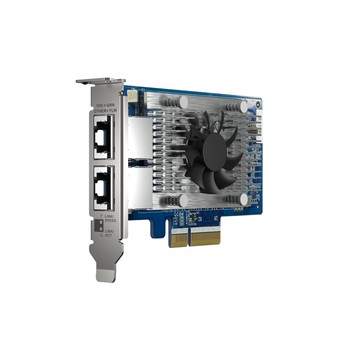 QNAP QXG-10G2T-X710 10GbE 雙埠網路擴充卡