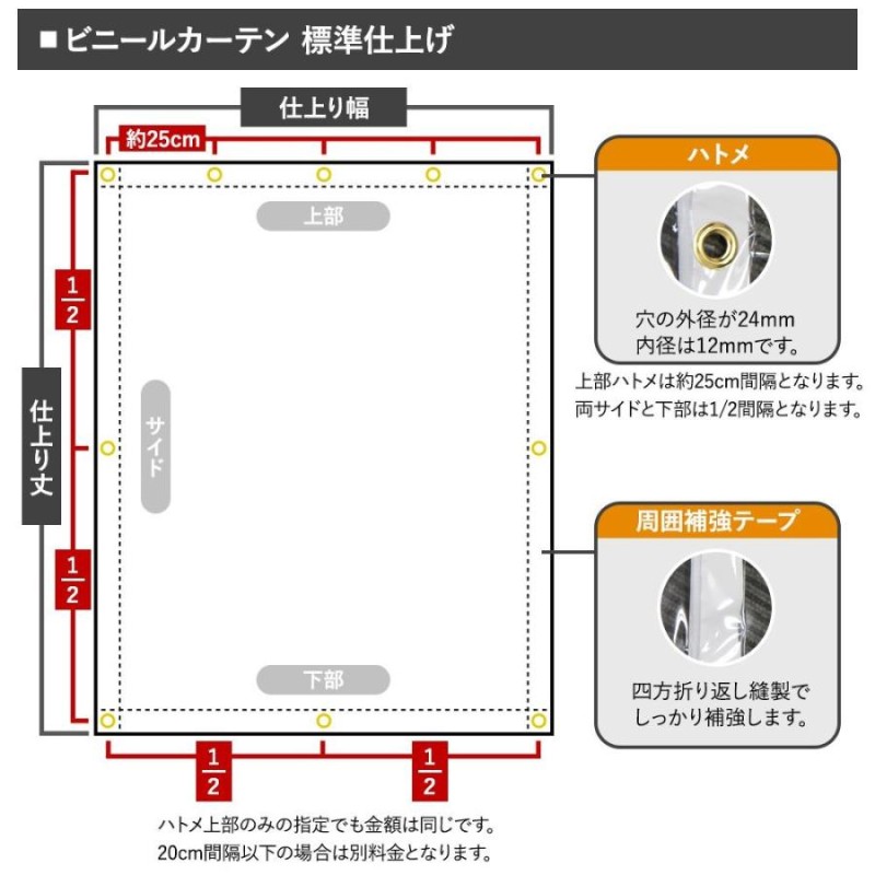 ビニールカーテン ビニールシート 透明 防寒 家庭用 店舗用 コロナ対策