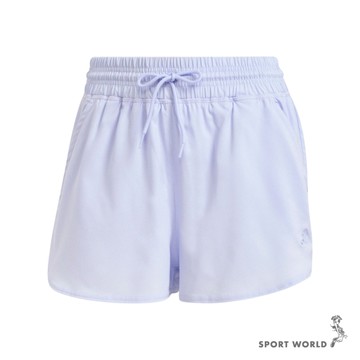 Adidas 網球短褲 女裝 內搭緊身褲 排汗 藍【運動世界】JH3366