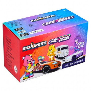 maJORETTE 美捷輪 小汽車 care Bears驚喜小車 DI08171 隨機款  混和顏色  1個  1:64