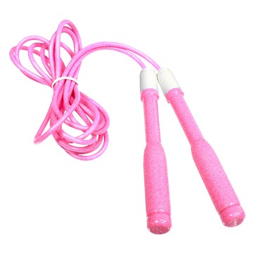 SUCCESS 成功 加長型實心跳繩 繩徑5mm 台灣製  270cm  粉紅  1條