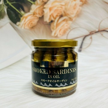 拉脫維亞 PASTODECO 油漬煙燻沙丁魚罐 玻璃罐 185g 沙丁魚罐 海鮮罐 沙丁魚