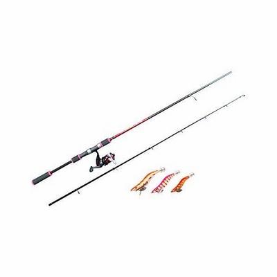 Runa Hisano ルナヒサノ エギングセット エギングロッド リール エギ3個セット 7 6ft アオリイカ コウイカ イカ釣り 初心者 入門セット 通販 Lineポイント最大get Lineショッピング