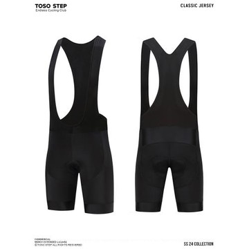 TOSO STEP 車隊版夏季男款公路山地車背帶騎行短褲競速吊背帶短褲