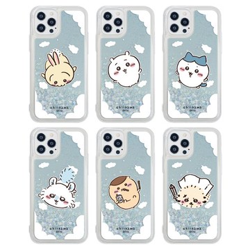 《吉伊卡哇》🇰🇷韓國限定｜飄飄亮片流沙手機殼 iPhone系列