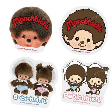 小禮堂 Monchhichi 造型大貼紙 (寫實/插畫款)