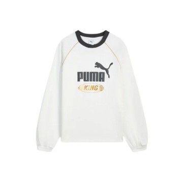PUMA 長袖 流行系列 FUTURE PUMA ARCHIVE 白色 薄長T 中性 63707802