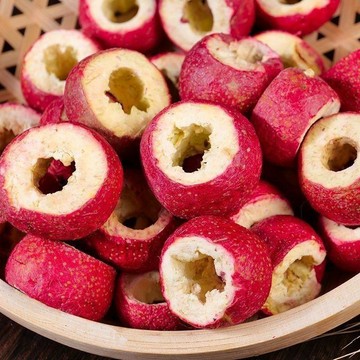 🌸健康零食🌸凍幹山楂無核山楂脆幹整顆無核凍幹山楂泡水網紅山楂零食批發零售