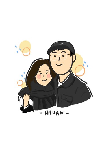 有溫度的明信片_電繪 似顏繪/客製化/人像