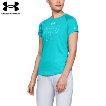【UNDER ARMOUR】UA 女 Qualifier短T-Shirt-優惠商品