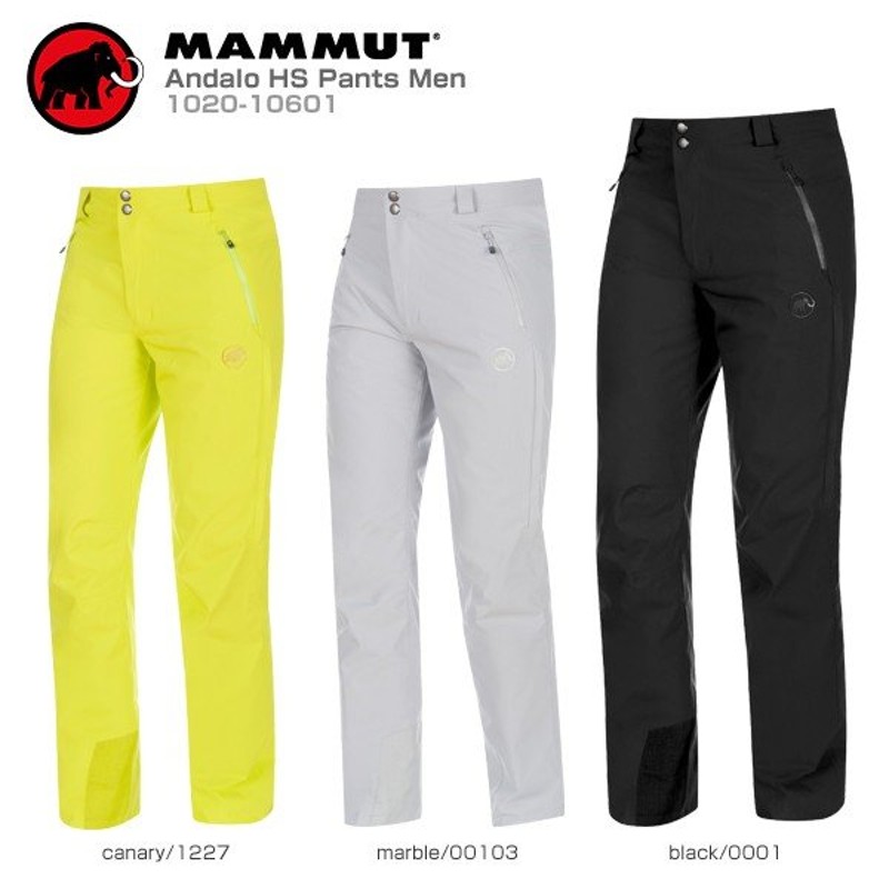 P10倍！〜11/3 17:00まで スキー ウェア メンズ MAMMUT〔マムート パンツ〕＜2019＞Andalo HS Pants Men/1020-10601〔SA〕  通販 LINEポイント最大0.5%GET | LINEショッピング