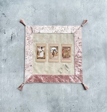 Mini 由日本占卜師　純手工製作的　塔羅牌桌布　Made in JAPAN